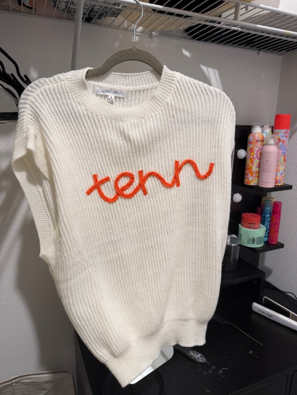 University of Tennessee Vols Sweater Tank 🧡🤍